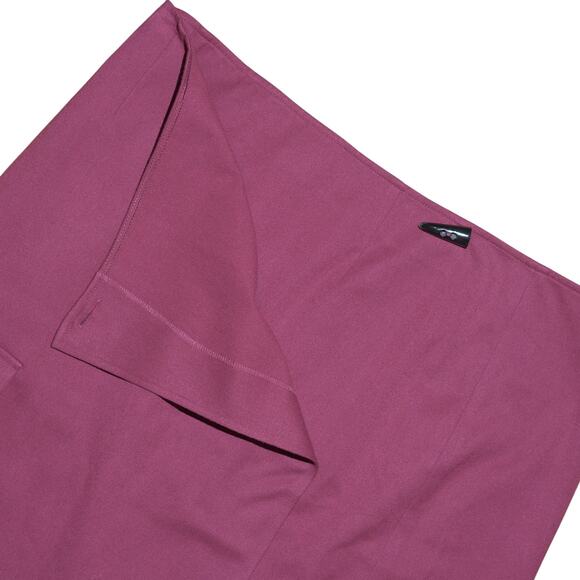 Talbots Skirt Burgundy Cargo Wrap Y2K Style Short w/ Pocket Gorpcore Size 16 - Picture 11 of 15